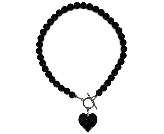 Colier Glossy Heart