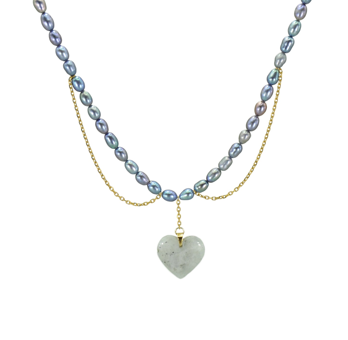 Colier Mint Heart